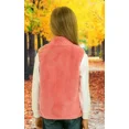 thumbnail image 3 of BANGSAUR Kids Fleece Vest Jacket Full-Zip Warm Sleeveless For Kids 3-12Years, 3 of 7