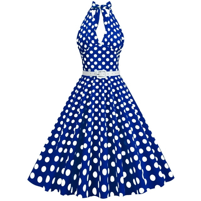 Birdeem Robe de Soirée Vintage à Manches Courtes Col en V Confortable pour Femmes Été