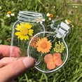 thumbnail image 4 of 30 Marcadores De Flores Secas Transparentes, Hermosos Marcadores De Flores, Pegatinas De Marcapáginas De Flores Secas De Bricolaje, Disfrute De La Diversión De Bricolaje,, 4 of 8