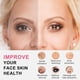 thumbnail image 4 of Cepillo de limpieza facial, exfoliante impermeable de doble rotaci&oacute;n con 3 cabezales de cepillo y 2 velocidades ajustables, cepillos faciales exfoliantes recargables para limpieza y cuidado, 4 of 8