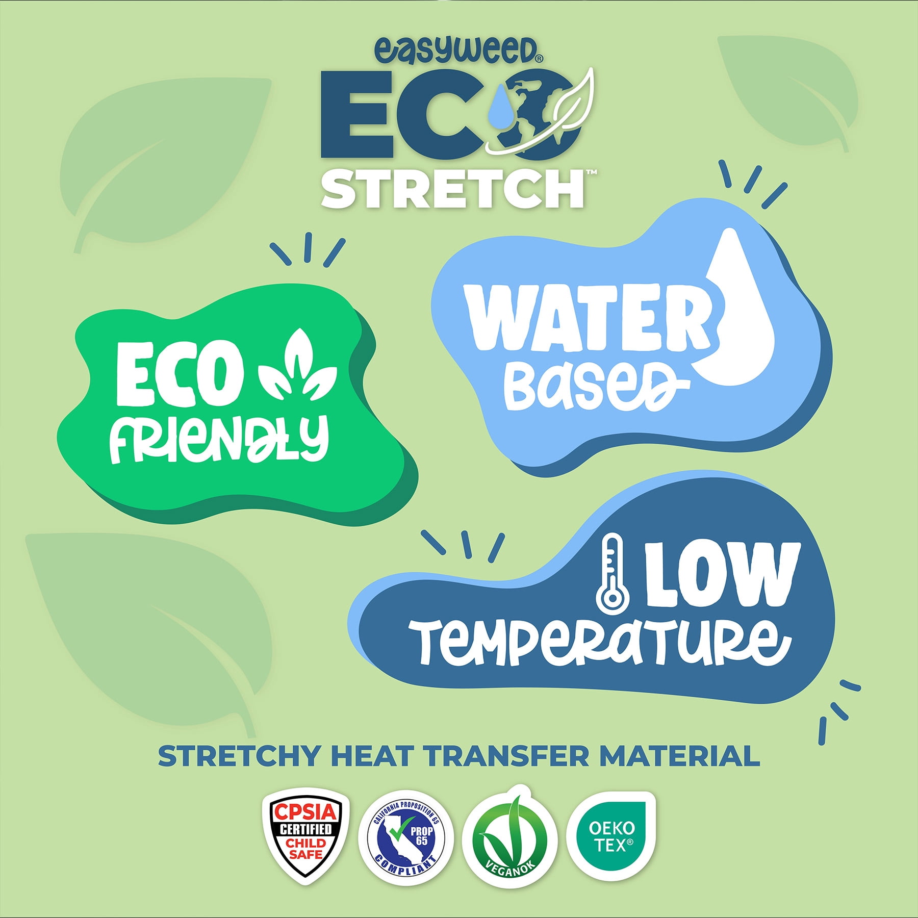 SISER Easyweed Ecostretch HTV Heat Transfer Vinyl, 36", Black