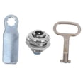 thumbnail image 5 of Hemoton Webbing Decoration Distribution Cabinet Lock Core 7.50X3.20X3.00CM Silver, 5 of 7