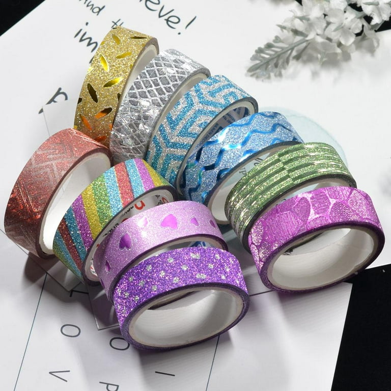 Washi Masking Tape Set of 24,Decorative Masking Tape Collection,Four Seasons Patterns for DIY Crafts,Gift Wrapping,Christmas Party Supplies (Mix)