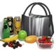 thumbnail image 3 of Fotbe Monochrome Abstract Lines Bolsa Térmica Portátil con Estampado, Bolsa de Entrega de Alimentos Aislada, Bolsa Reutilizable de Gran Capacidad para Comidas y Supermercado, 3 of 6