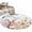 Ivory, variant on Grey Easter Round Area Rug 3.3Ft Washable Circle Rugs for Dining Room Table, Spring Watercolor Tulip Flower Plant Wood Grain Non-Slip Carpet Floor Mats Indoor Outdoor Carpet Runner Home Decor
