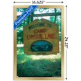 thumbnail image 2 of Friday The 13th - Welcome To Camp Crystal Lake Wall Poster, 14.725" x 22.375" Framed, 2 of 5