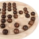 thumbnail image 2 of Juego de solitario de madera Gothink Solid Wood con 33 canicas, 2 of 9