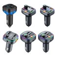 thumbnail image 4 of stanreset Fast Charger USB Car Charger FM Transmitter Hands-free Bluetooth Intelligent Diversion Technology C4S, 4 of 6