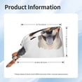 thumbnail image 5 of Xecao Happy Dog Faces Collage Print Men Women Adjustable Working Cap with Button Unisex Hats Sweatband, 5 of 7