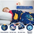 thumbnail image 5 of Yibo Truck Car Blanket Flannel Soft and Comfortable Anti-static Bed Sofa Blanket, 5 of 7