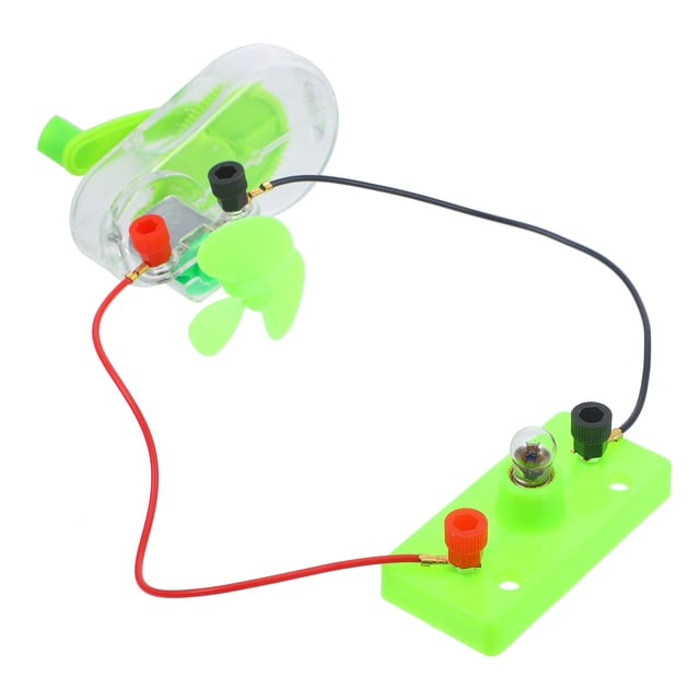 Shisuyan 1 Set of Diy Hand Crank Generator Emergency Power Generator Electricity Generator Crank Kit