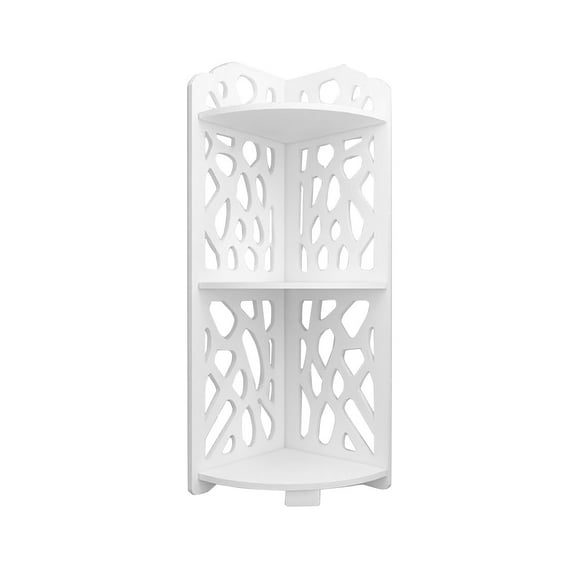 WEGFTDUOP Home Storage Products Triangular Bathroom Shelf Corner Floor Storage Shelf Toilet Kitchen Multi-Layer Storage Shelf