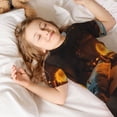 thumbnail image 4 of Balery Cozy Tree Hole Cabin Conjunto de Pijama Infantil de Manga Corta con Estampado – Ropa de Dormir de Algodón Suave-X-Large, 4 of 5