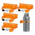 thumbnail image 1 of 4 Pcs Support de Réservoir de Propane, Support de Cylindre, Support de Réservoir de Propane, 4-12 Pouces, pour Montage de Divers Cylindres C, 1 of 5