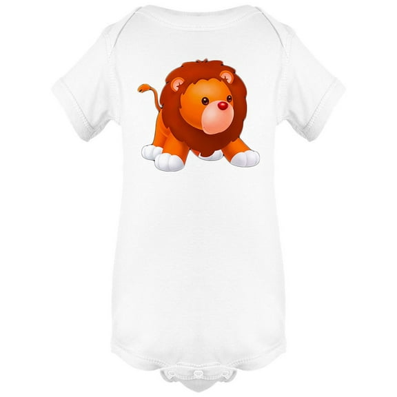 Cute Baby Lion Toy Bodysuit Infant -Image by Shutterstock,  6 Months