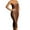 C-Brown682, variant on Pu Leather Dresses For Women Strapless Off The Shoulder Midi Pencil Dress Fashion Bodycon Backless Split Sexy Nightclub Wear Versatile Dresses