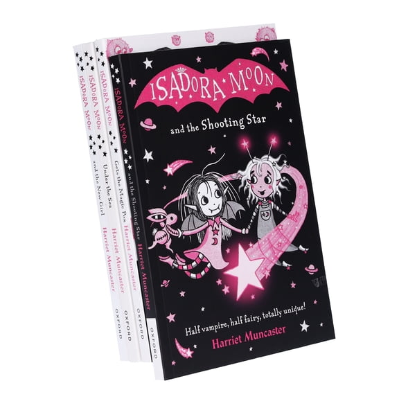 Isadora Moon by Harriet Muncaster (Vol. 14-17) 4 Books Set - Ages 5-12 - Paperback