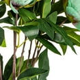 thumbnail image 3 of Vickerman 23" Artificial Green Peony Spray., 3 of 8