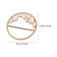 thumbnail image 2 of ADDHAT 5Ud Clips Para Camiseta Con Hebillas De Estilo Con Perla Artificial Para Uso Formal Y Casual, 2 of 8
