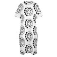 thumbnail image 4 of Blink The Eyes-vestido holgado con bolsillos para mujer falda de verano 182, 4 of 6