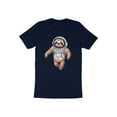 thumbnail image 5 of Funny Cool Astronaut Sloth Cosmonaut Space Galaxy Lover Gift T-Shirt Astronaut Sloth Space Birthday Holiday Presents Men Women Kids Tshirt, 5 of 10