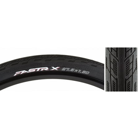 Tioga Fastr X 27.5 x 1.5 Clincher Wire TPI 65 Black/BlackReflective