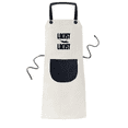 thumbnail image 1 of Tablier Peur des Insectes Sauterelles Animaux Ajustable en Coton Lin BBQ Cuisine avec Poche, 1 of 3