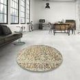 thumbnail image 4 of Ahgly Company Machine Washable Indoor Rectangle Traditional Brown Area Rugs, 2' x 5', 4 of 7