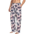 thumbnail image 2 of Xecao Tropics Palm Trees Men's Straight Lounge Pajama Pants: The Ultimate in Comfortable Sleepwear, 2 of 9