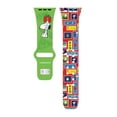 thumbnail image 4 of Peanuts Holiday Happiness HD Unisex Watch Band for Apple Watch - 42/44/45/49mm(46mm Series 10) Long Holiday Stamps by Affinity Bands, 4 of 6