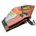 thumbnail image 6 of FORMRS Travel Umbrella Folding Auto Open Close Windproof Rain UV Protection, Green Window, 6 of 8