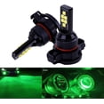 thumbnail image 1 of LAICAIW 2x H16 5202 LED Fog Light Bulb Advanced 3030 SMD Bright Colorful Daytime Running DRL Lamp, Green, 1 of 7