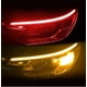 Dvkptbk Lighting Strips Automobile LED Lumière de Jour Barre de Guidage de Balayage de Signal de Virage Bicolore Streamer Décoratif Lumière Automobile LED Lumière de Jour Barre de Guidage sur le Dégagement – image 1 sur 3
