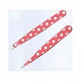 thumbnail image 7 of EXLEAF 2026 New Face Tweezers 2Pcs Eyebrow Tweezers Set Pink Stainless Steel for Personal and Professional Use, 7 of 7
