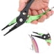 thumbnail image 4 of Alicates para señuelos de aleación de aluminio plegables multifuncionales para exteriores, juego de pinzas para controlador de peces, 4 of 13