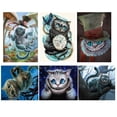 thumbnail image 2 of Cheshire Cat DIY Diamond Painting Disney Alice In Wonderland full drill Diamond Embroidery Cross Stitch handmade Kit home decorround 50x65cm Gao Jinjia LED, 2 of 2