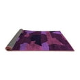 thumbnail image 2 of Ahgly Company Indoor Rectangle Abstract Purple Modern Area Rugs, 3' x 5', 2 of 4