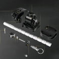 thumbnail image 6 of Electric Steer Trolling Motor Shaft Support for Minn Kota - MKA-60 Bow-Mount Stabilizer Kit with Low-Profile Base and Mounting Screws, 1862060$$Watercraft, 6 of 14