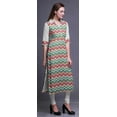 thumbnail image 3 of Bimba Robe Longue en Rayonne Imprimée, Tunique Droite, Robes pour Femmes, Haut Indien, 3 of 6