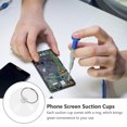 thumbnail image 4 of CIMAXIC 50Pcs Durable Suction Cups with Ring Phone Screen Suction Cups Repair Tools,1.57"X1.57"X0.79", 4 of 4