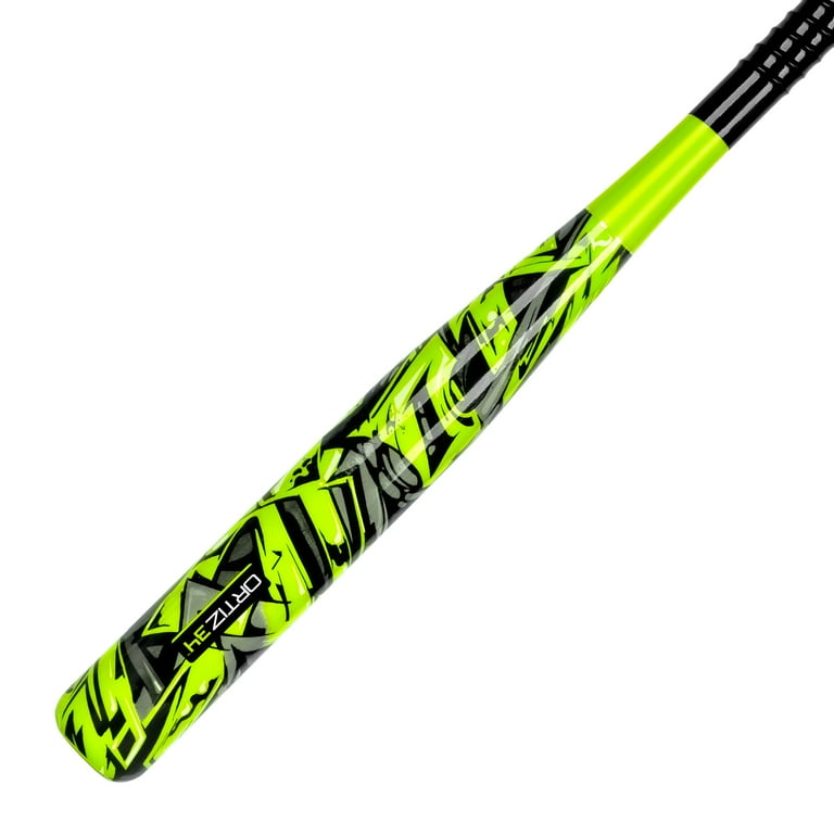 Ortiz34 Plastic Baseball Bat & Ball Set - Youth Lightweight