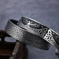 thumbnail image 2 of GKNET Stainless Steel 12mm Celtic Tree of Life Irish Knot Bracelet Bangle Cuff, 2 of 6