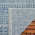 thumbnail image 6 of SAFAVIEH Courtyard Amy Geometric Indoor/Outdoor Area Rug, Navy/Grey, 8' x 11', 6 of 10
