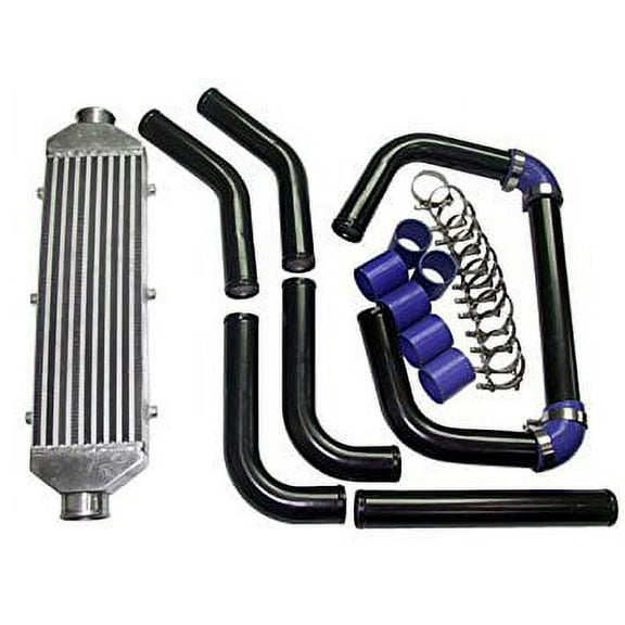 27x6x2.5 inch Universal Intercooler   2.5 inch Piping Kit Celica CIVIC
