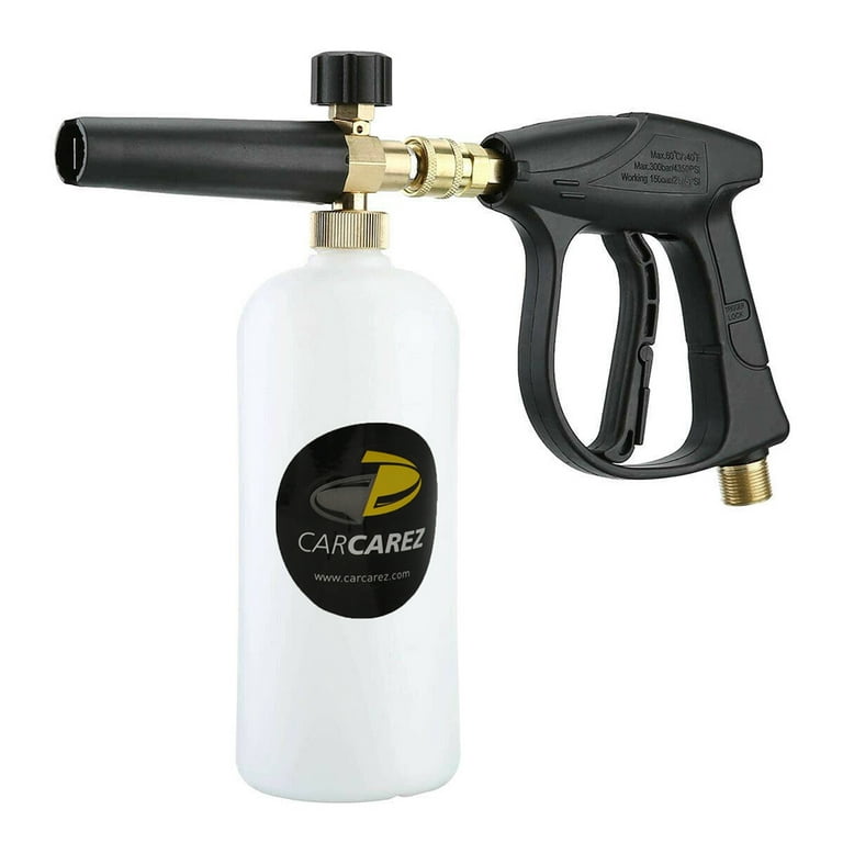 High Pressure 1/4”quick Plug Soap Foamer Snow Foam Lance Foam Cannon Foam  Gun Nozzle, Car Clean Foam Wash Foam Generator - Automotive - Temu