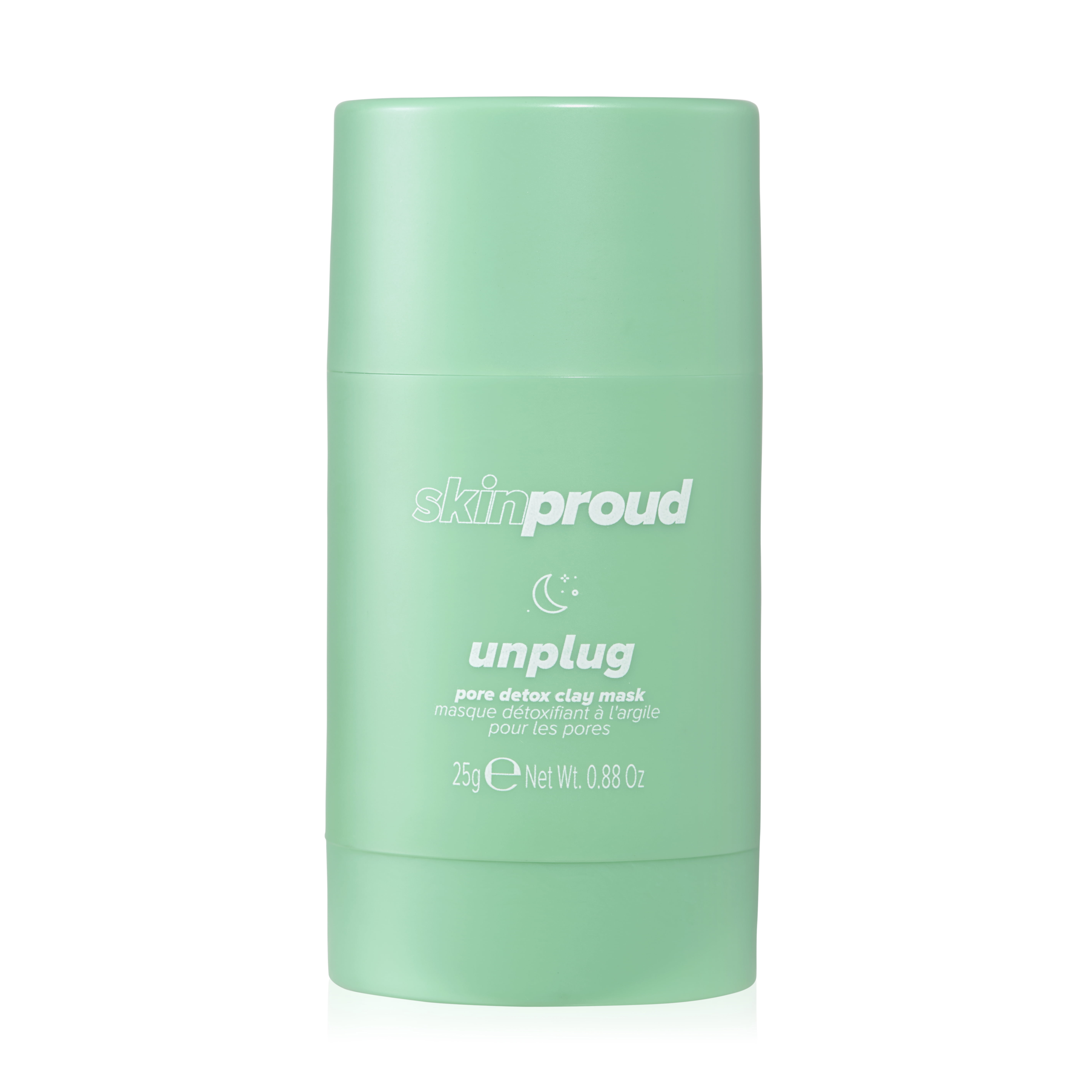 Skin Proud Unplug Pore Detox Clay AHA Mask, 1.23 oz