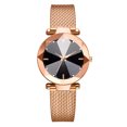 thumbnail image 1 of Reloj de cuarzo de aleación elegante para mujer Reloj de pulsera de estilo informal simple (oro rosa), 1 of 2
