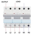 thumbnail image 4 of 400VAC Dual Power Interruptor De Transferencia Manual 35mm Montaje En Carril DIN 3P MTS Protección Contra Sobrecarga, Protección Contra Cortocircuitos, 3 Ventana Indicadora De, 4 of 7