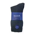thumbnail image 2 of Sock Snob - 6 Pairs Mens Breathable Cotton Non Elastic Loose Wide Top Dress Socks, 2 of 2