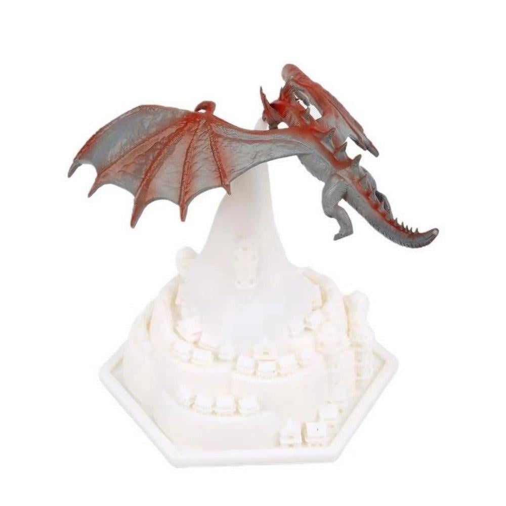 3D Fire-Breathing Dragon Night Light LED Table Desk Lamp Room Decor Xmas Gift 